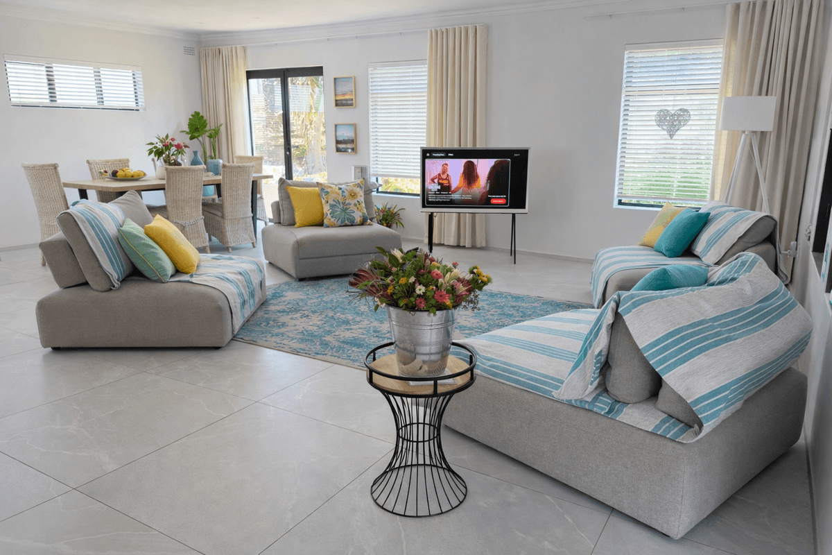 Colorful living room